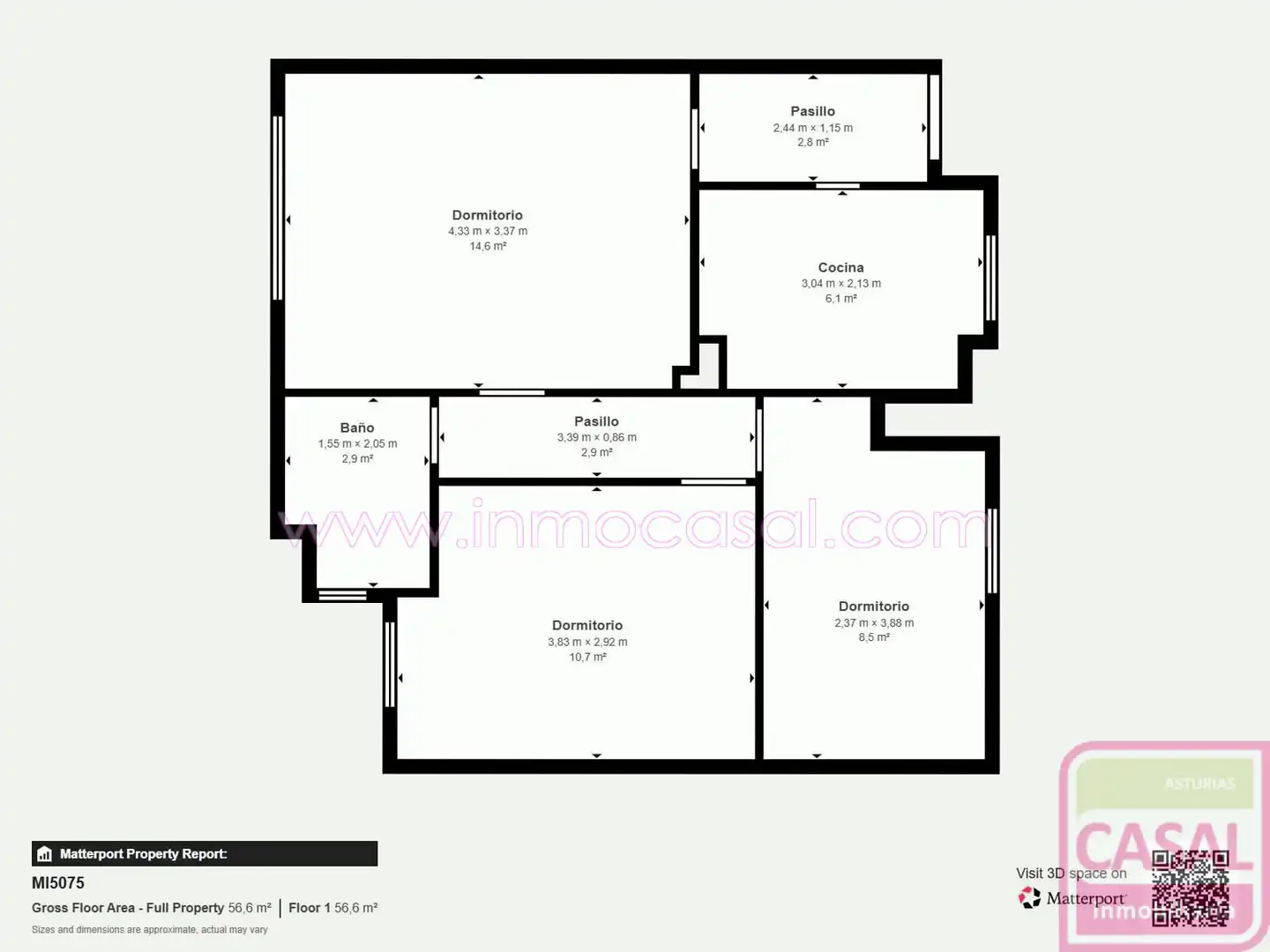 Wohnung zum Verkauf in Mieres (Asturias) mit Abstellraum