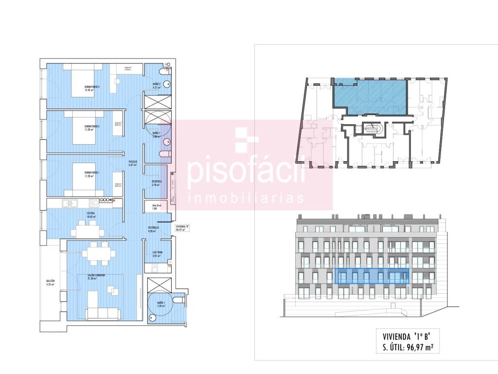 Flat for sale in Lugo Capital  with Storage room and Balcony