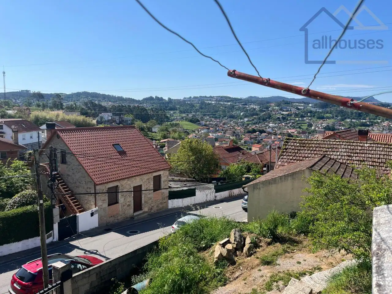 Vista exterior de Casa o chalet en venta en Vigo  con Calefacción y Terraza
