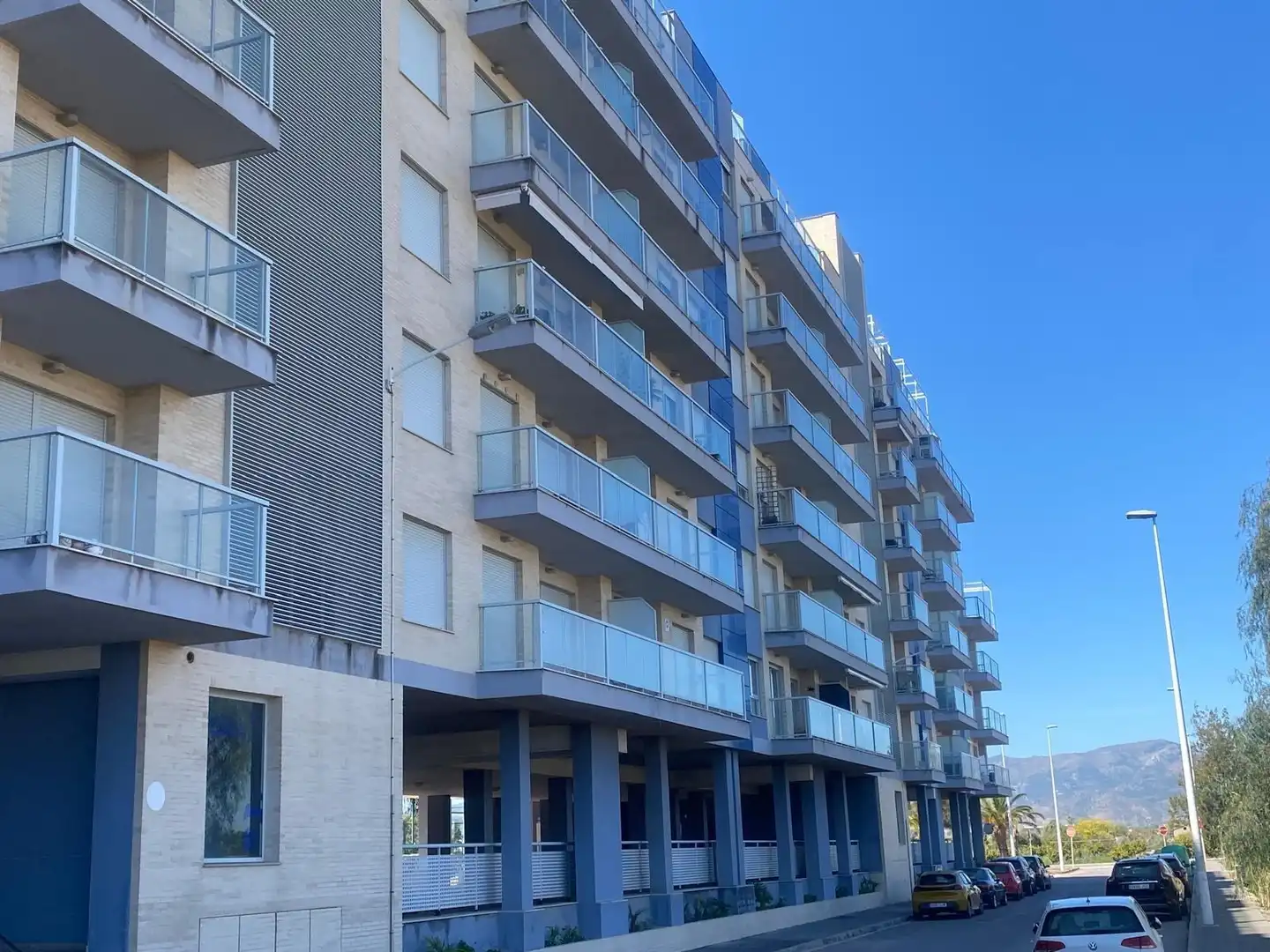 Vista exterior de Pis en venda en Moncofa amb Aire condicionat, Calefacció i Jardí privat