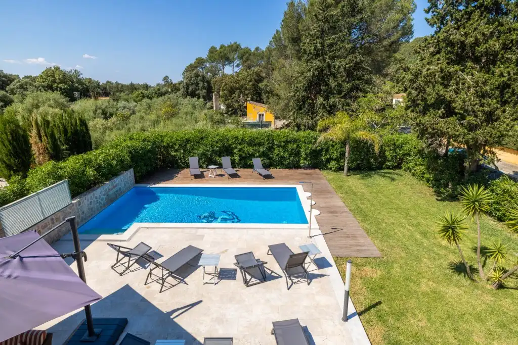 Jardín de Casa o chalet en venta en Pollença con Aire acondicionado, Jardín privado y Terraza