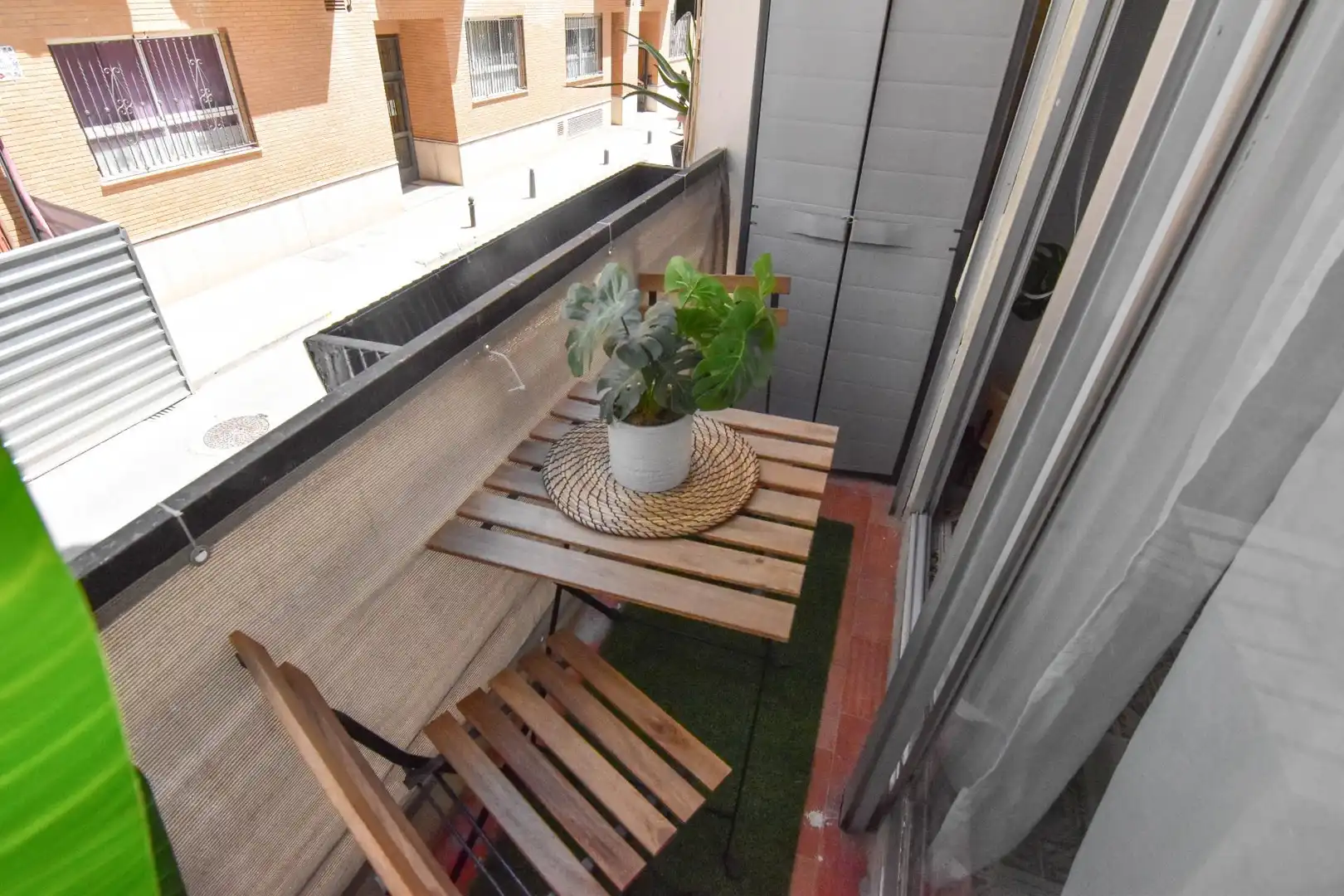 Terrasse von Wohnung zum Verkauf in Alboraya mit Klimaanlage, Abstellraum und Balkon
