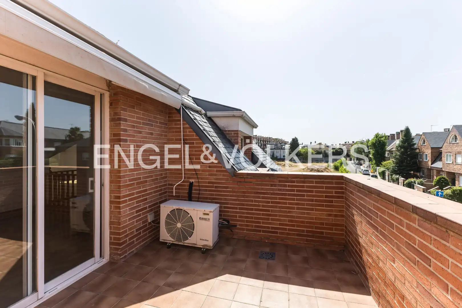 Terraza de Casa o chalet de alquiler en Madrid con Calefacción, Jardín privado y Terraza