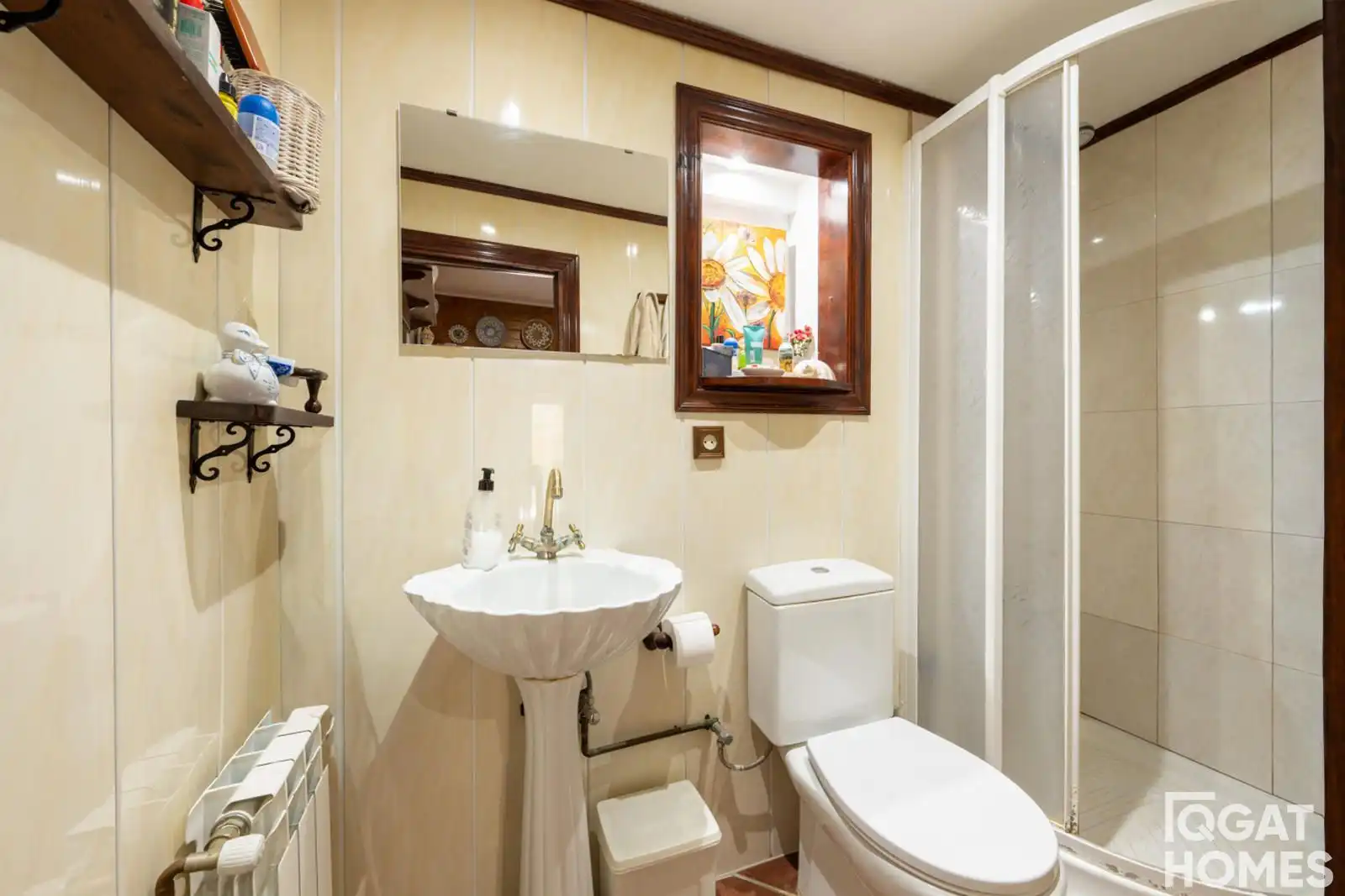 Bathroom of Houses for sale in Sant Cugat del Vallès  with Air Conditioner, Heating and Terrace