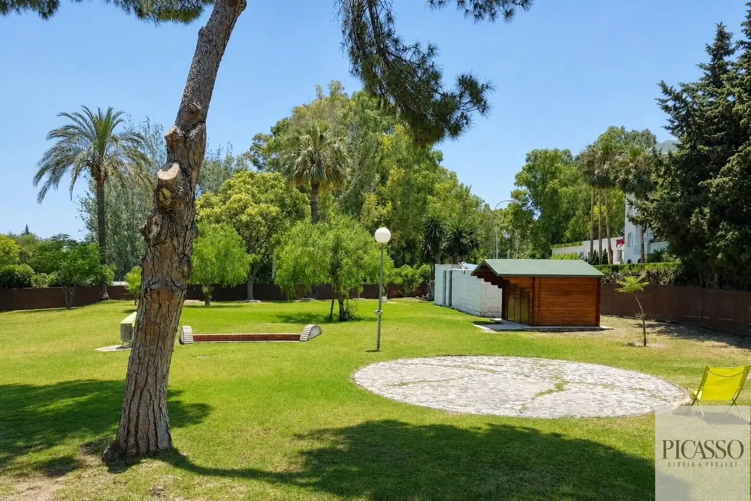 Garten von Wohnung zum Verkauf in Torremolinos mit Klimaanlage, Heizung und Privatgarten