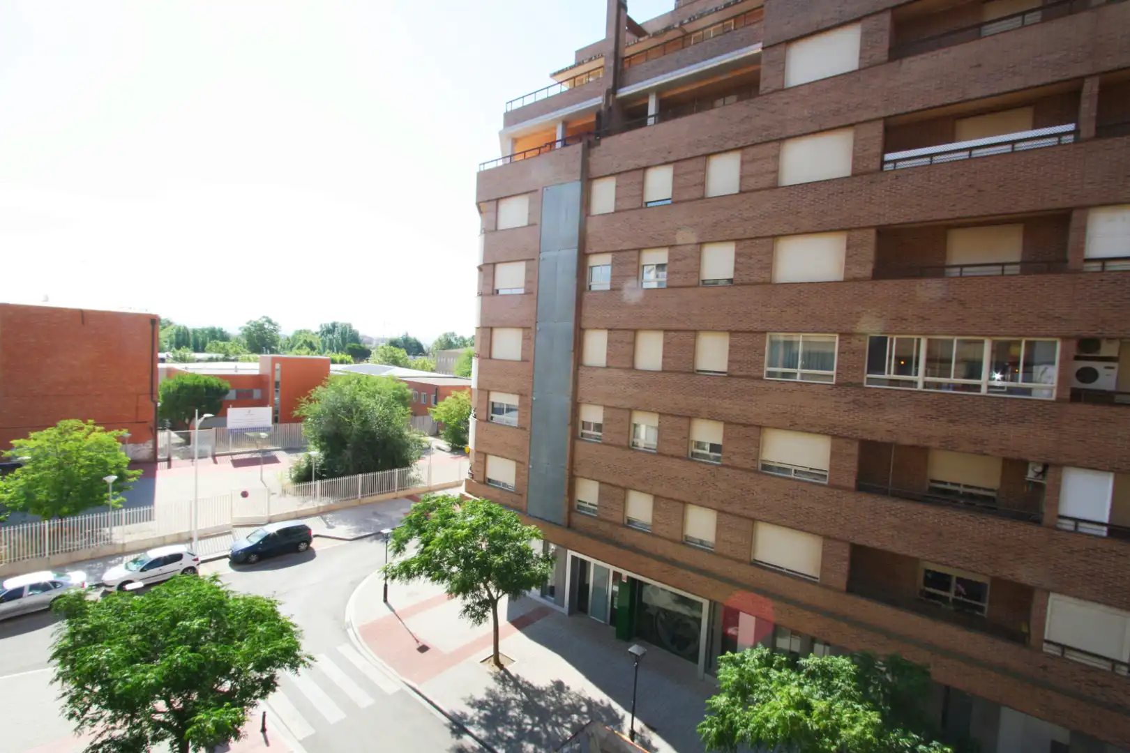 Vista exterior de Piso en venta en Albacete con Calefacción, Parquet y Amueblado