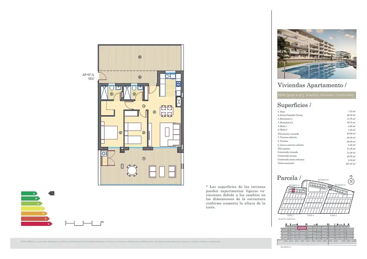 Apartament amb terrassa en venda a Bonalba - Cotoveta, imagen 37