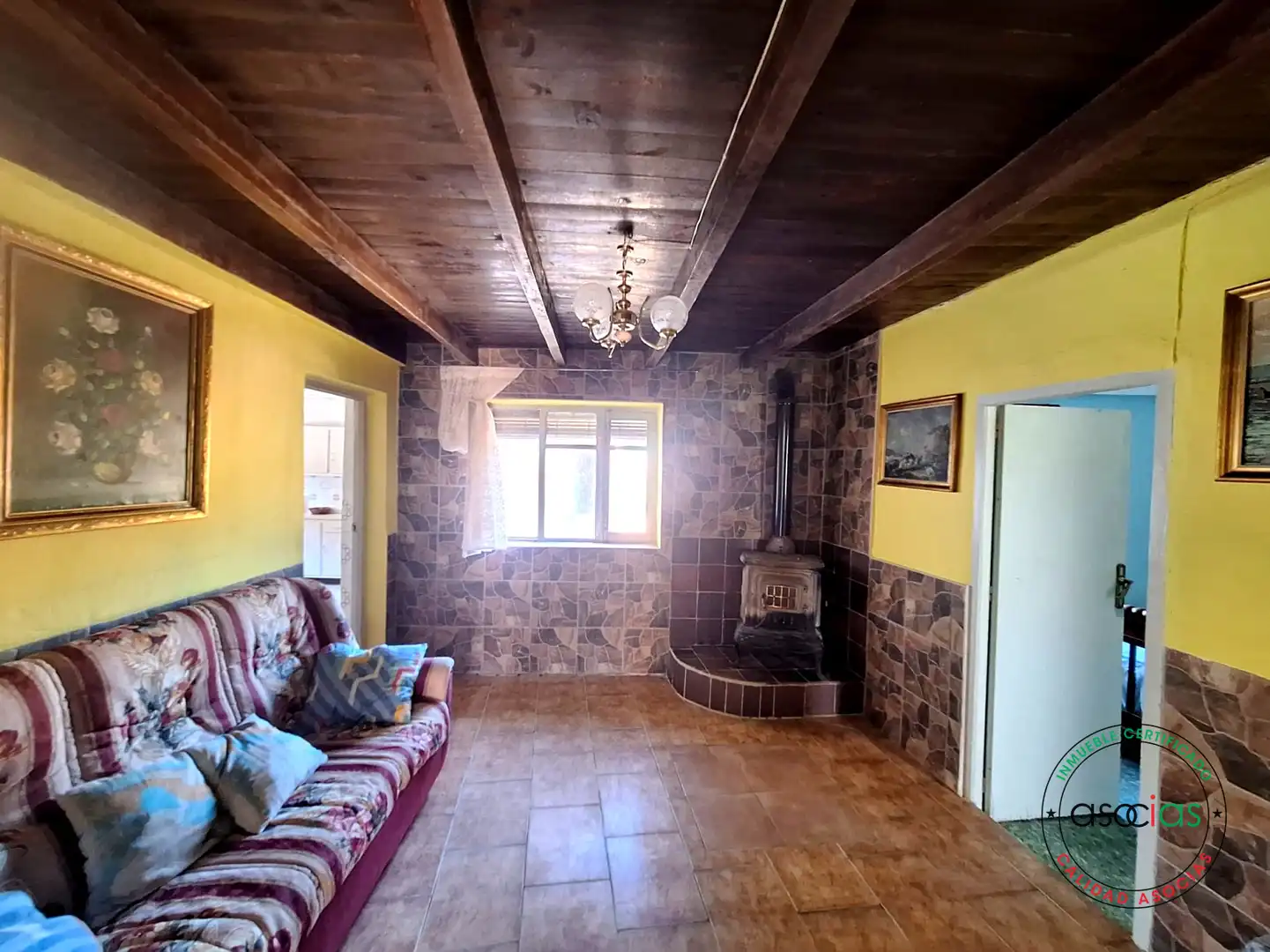 Sala de estar de Casa o chalet en venta en Melgar de Arriba con Jardín privado