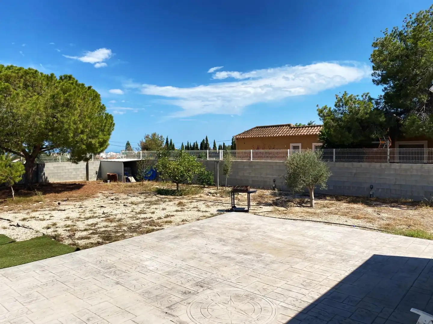 Finca rústica de lloguer en El Campello amb Aire condicionat, Jardí privat i Moblat