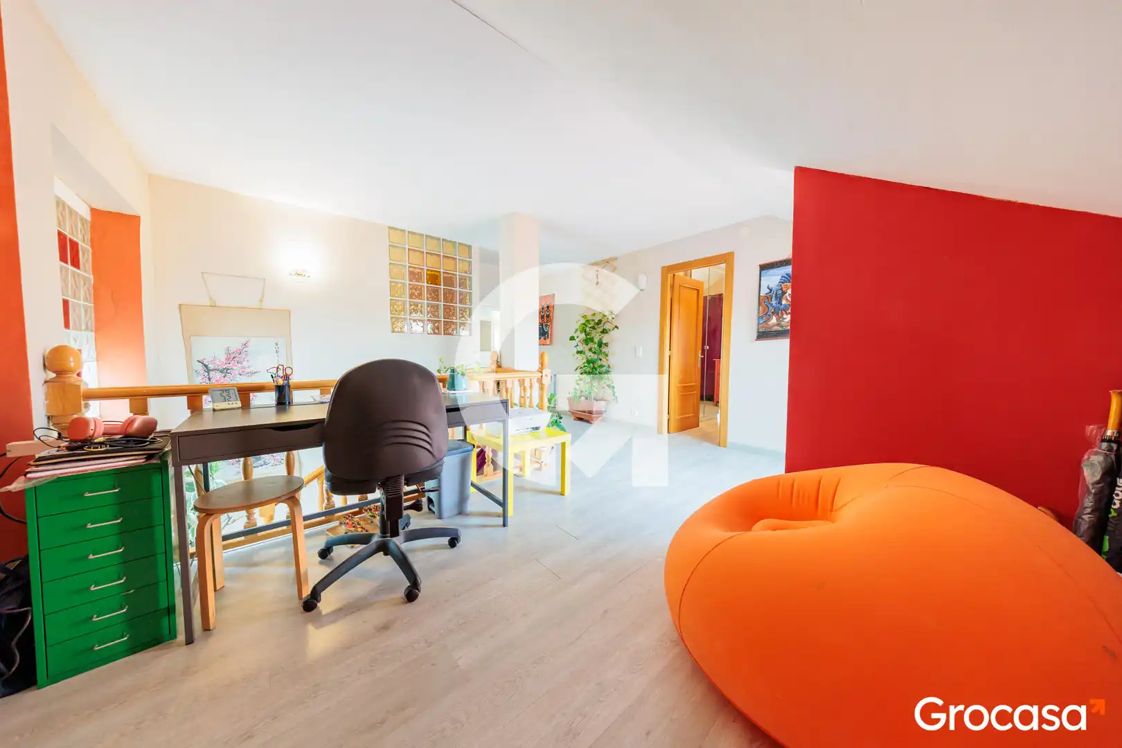 Sala d'estar de Casa o xalet en venda en Castellar del Vallès amb Aire condicionat, Calefacció i Jardí privat