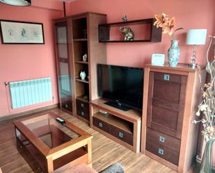 Living room of Flat to rent in Llanes  with Heating, Parquet flooring and Furnished