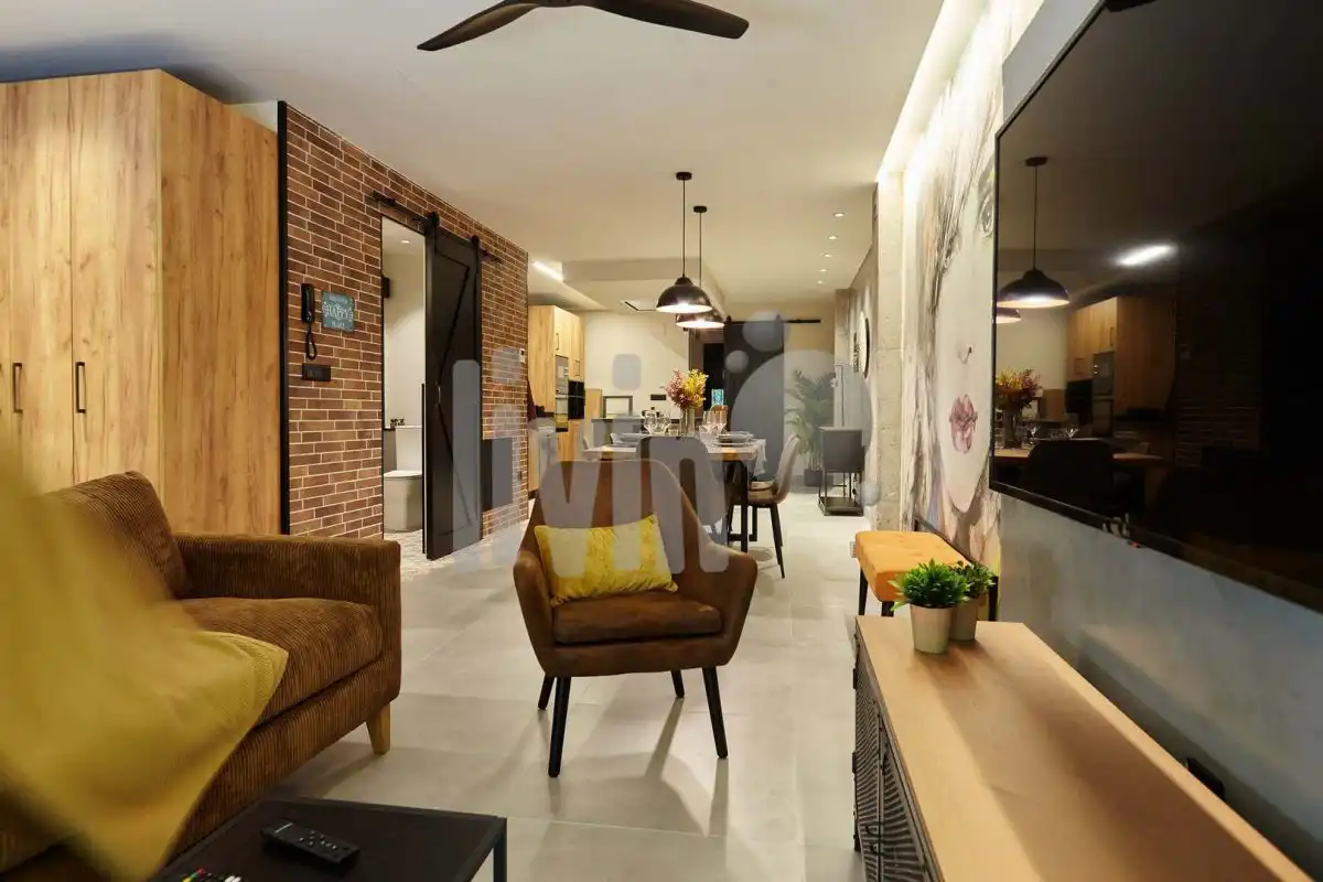Wohnzimmer von Wohnung zur Miete in Jaén mit Klimaanlage, Heizung und Möbliert
