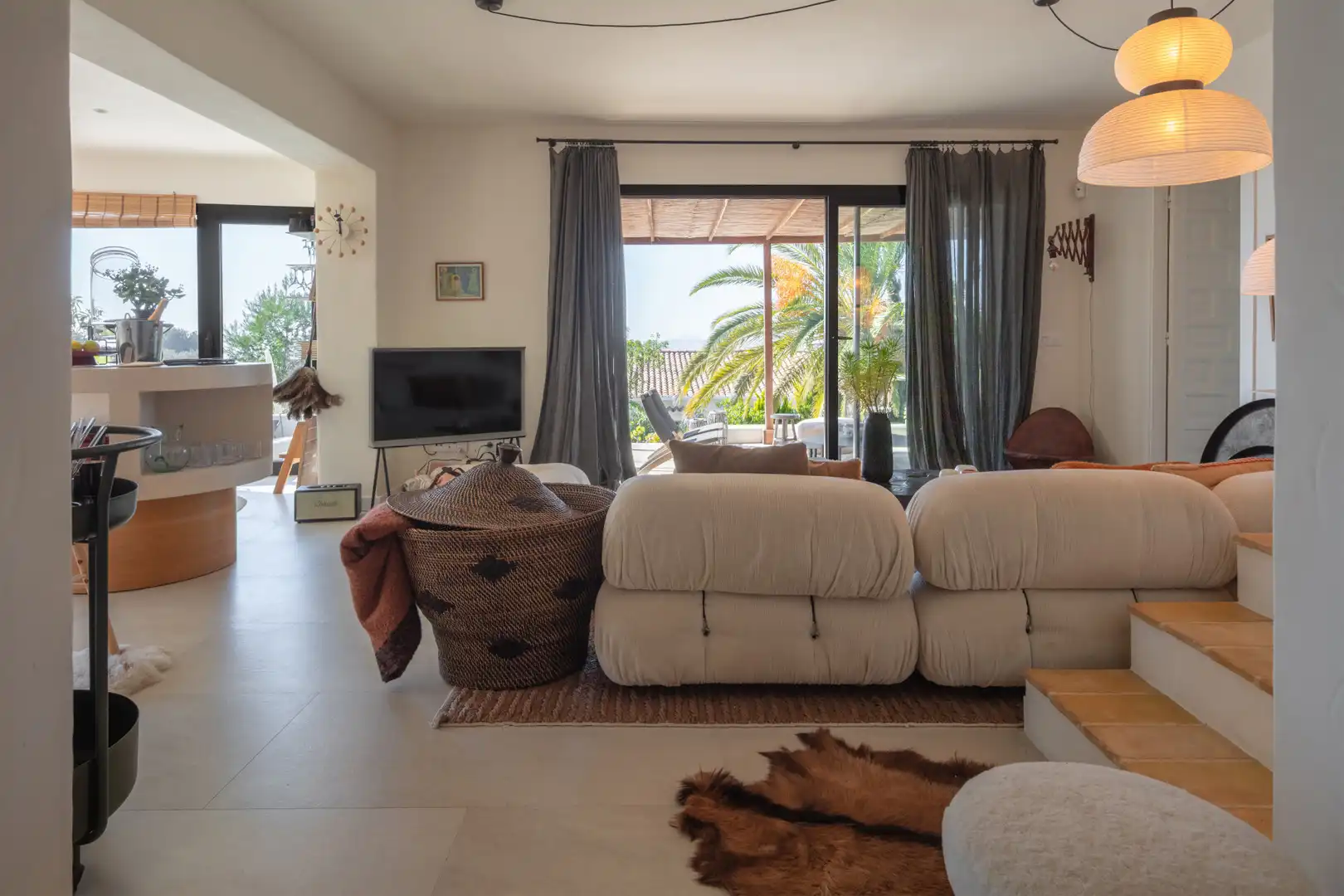Living room of Houses for sale in Jávea / Xàbia  with Air Conditioner, Heating and Private garden