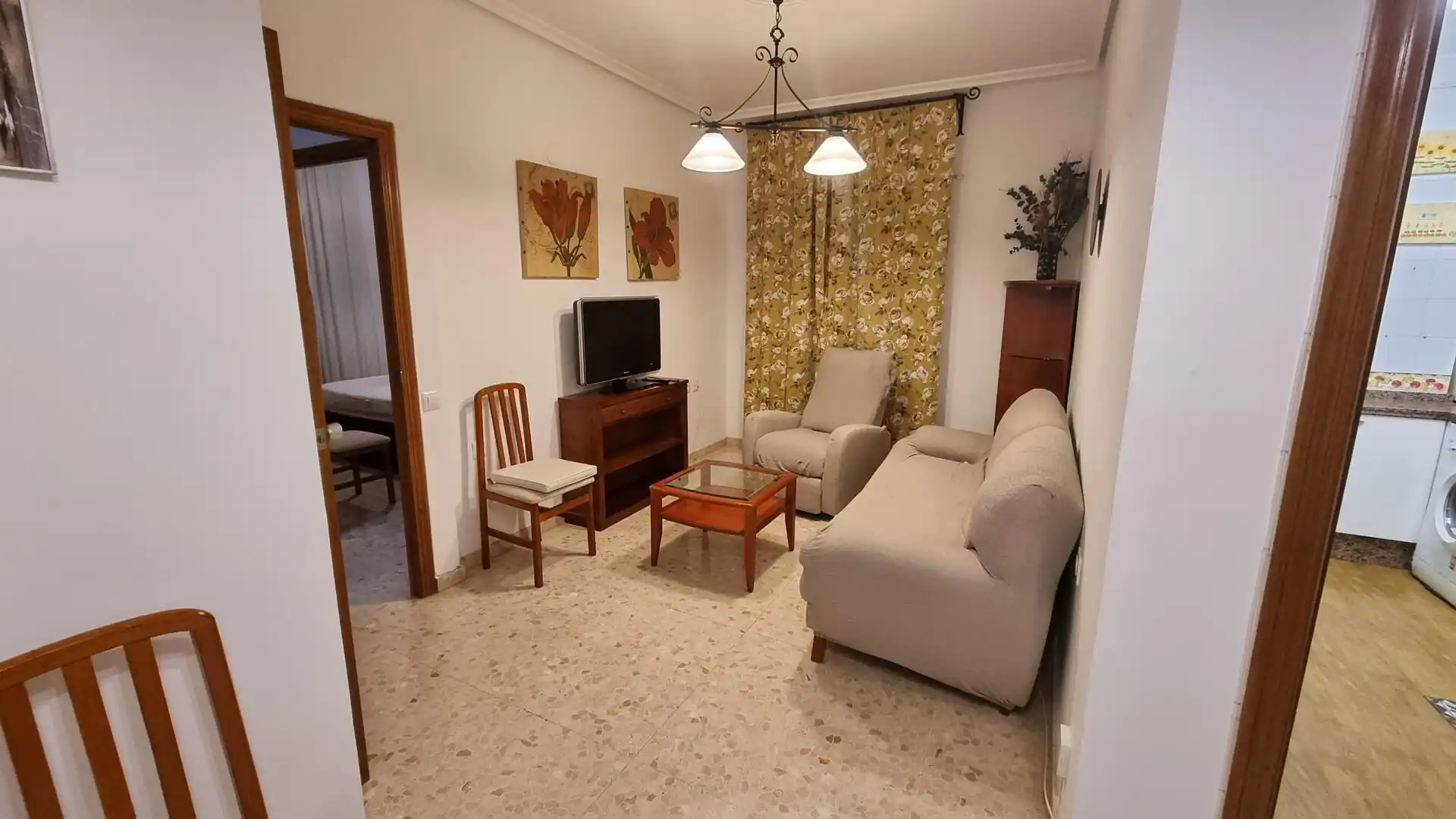 Sala d'estar de Apartament de lloguer en Poniente-Sur