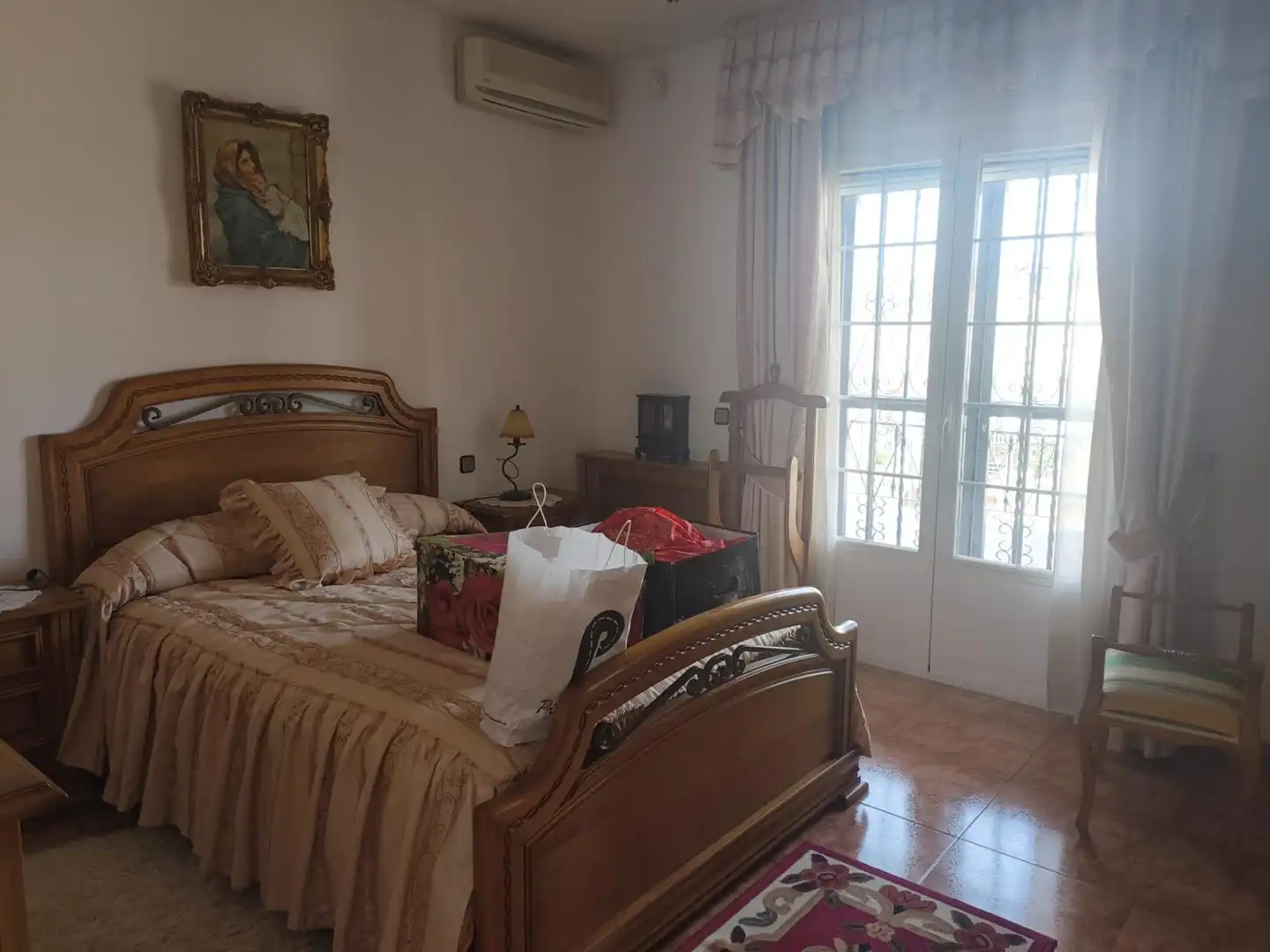 Dormitori de Casa o xalet en venda en Villaluenga de la Sagra amb Aire condicionat, Calefacció i Jardí privat