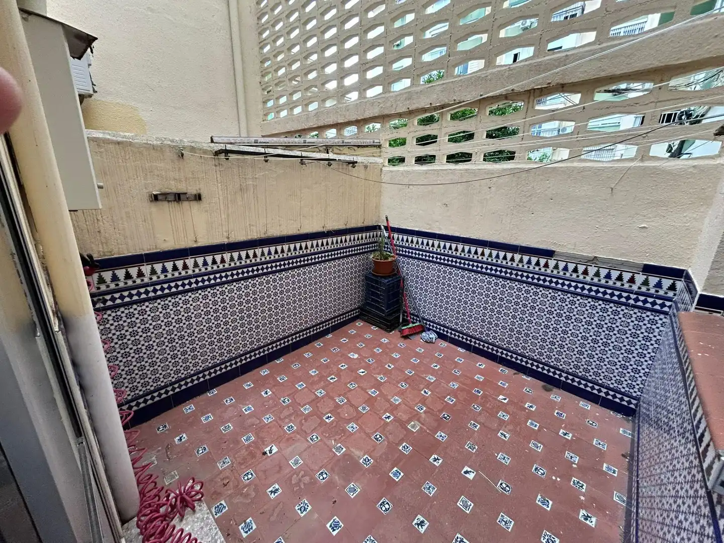Balcony of Flat for sale in Sevilla