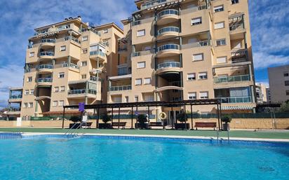 Schwimmbecken von Wohnungen zum verkauf in Gandia mit Klimaanlage, Terrasse und Schwimmbad