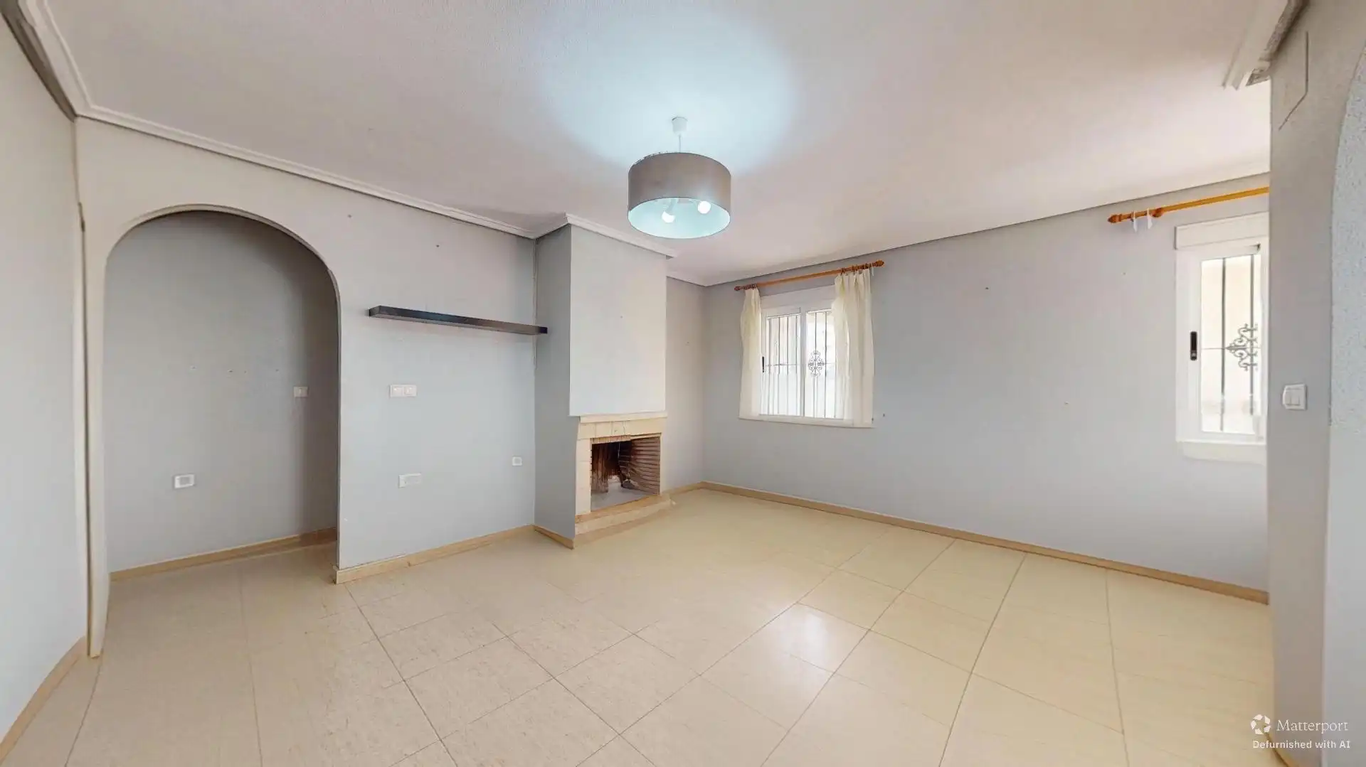 Sala de estar de Casa adosada en venta en Monforte del Cid con Jardín privado
