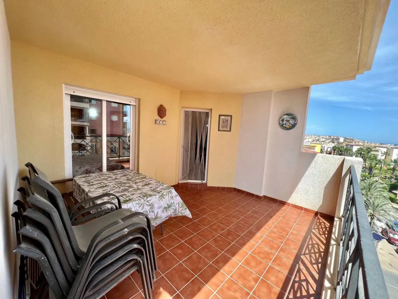 Balcony of Apartments for rent in Torrevieja  with Terrace, Swimming Pool and Furnished