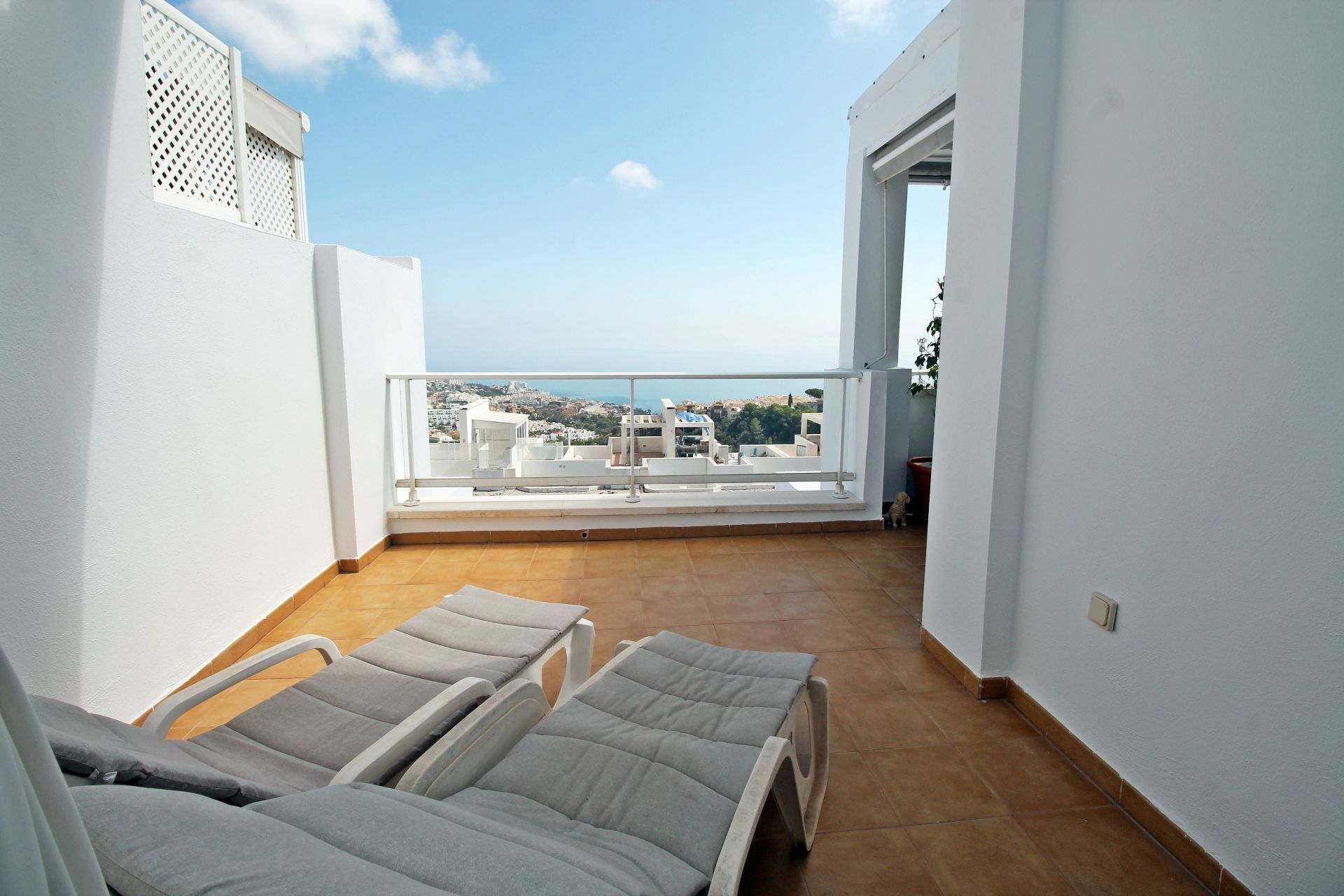 Terrace of Attic for sale in Benalmádena  with Air Conditioner, Heating and Terrace