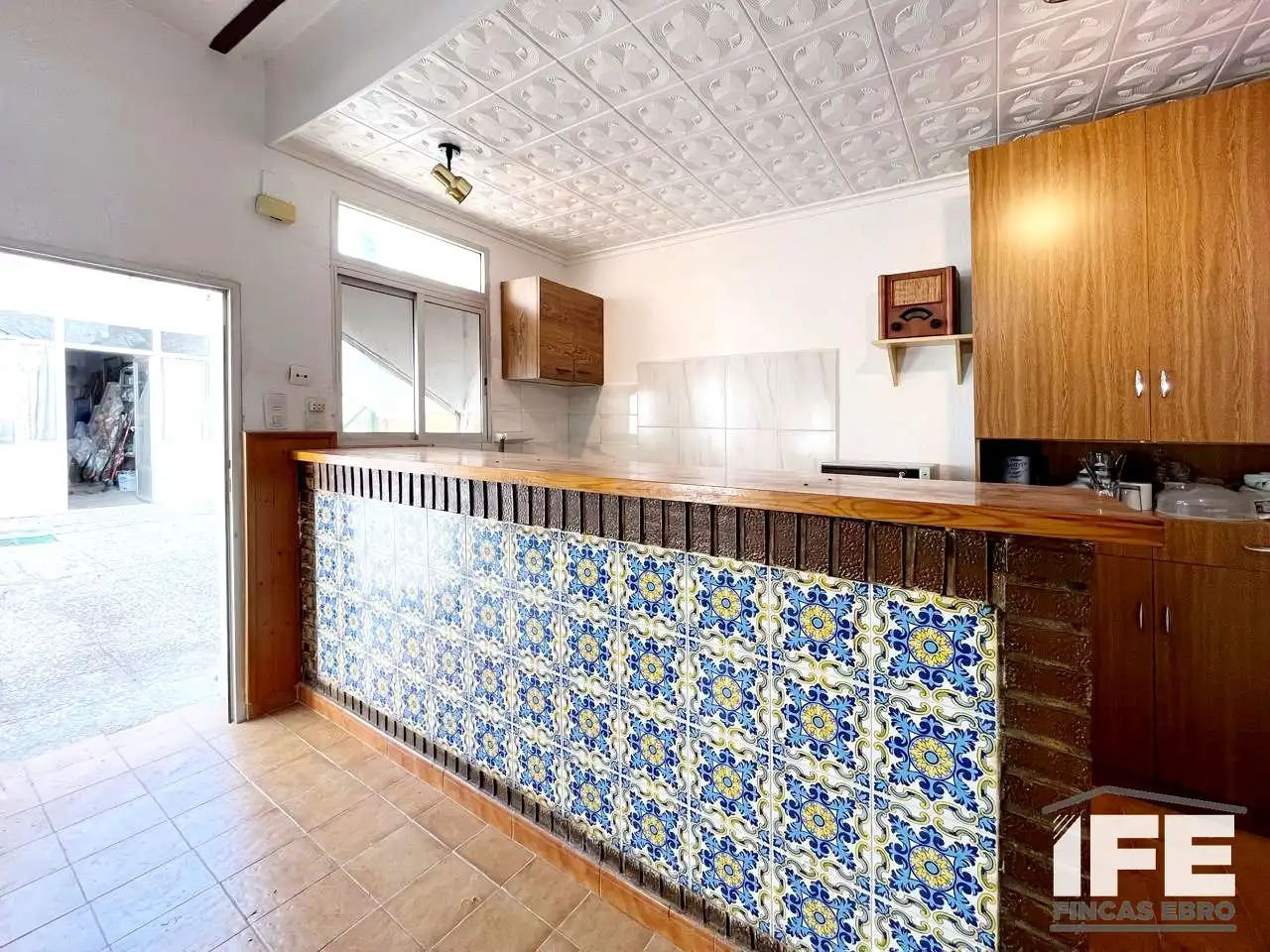 Cuina de Casa o xalet en venda en Alagón amb Terrassa