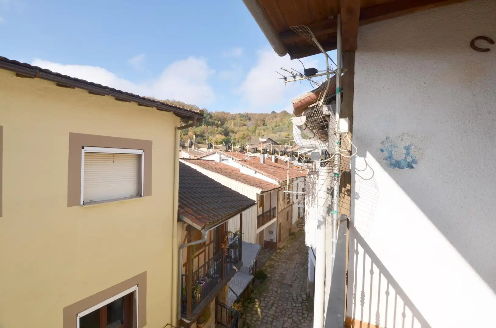Vista exterior de Casa o chalet en venta en Villanueva del Conde con Calefacción, Trastero y Amueblado