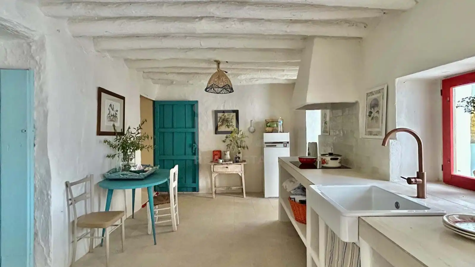 Cocina de Casa o chalet en venta en Serrato con Terraza y Piscina
