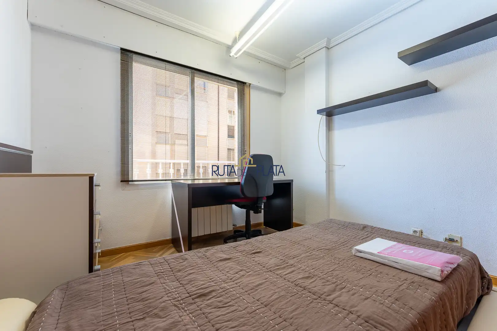 Bedroom of Flat for rent in Zamora Capital   with Heating, Parquet flooring and Terrace