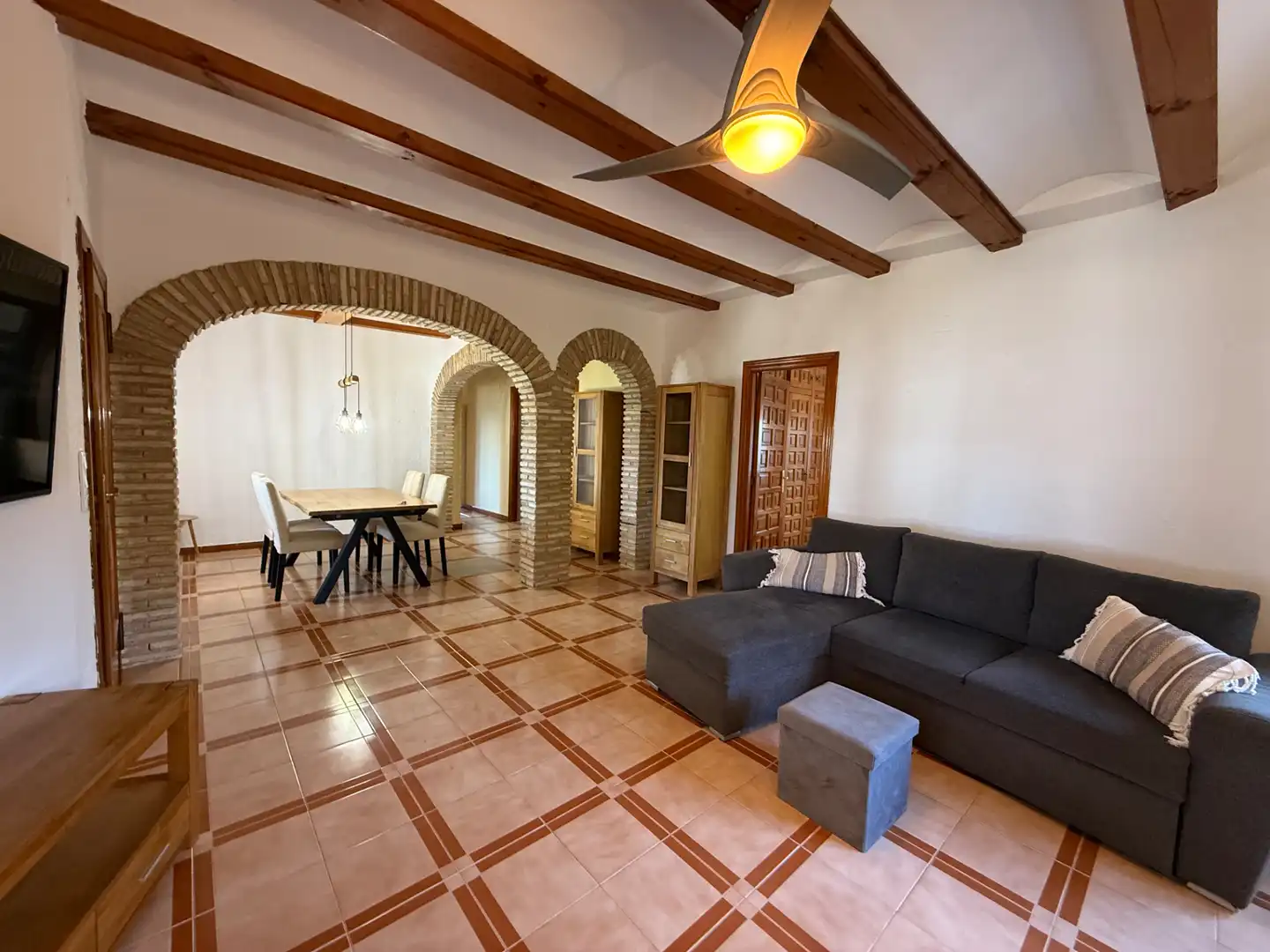 Living room of Houses for rent in Dénia  with Air Conditioner, Heating and Private garden