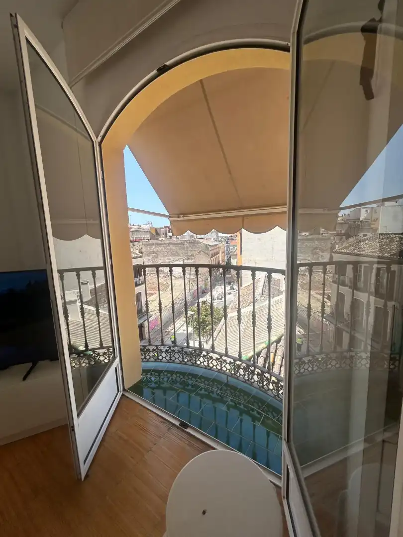 Balcony of Flat for sale in Málaga  with Air Conditioner and Terrace