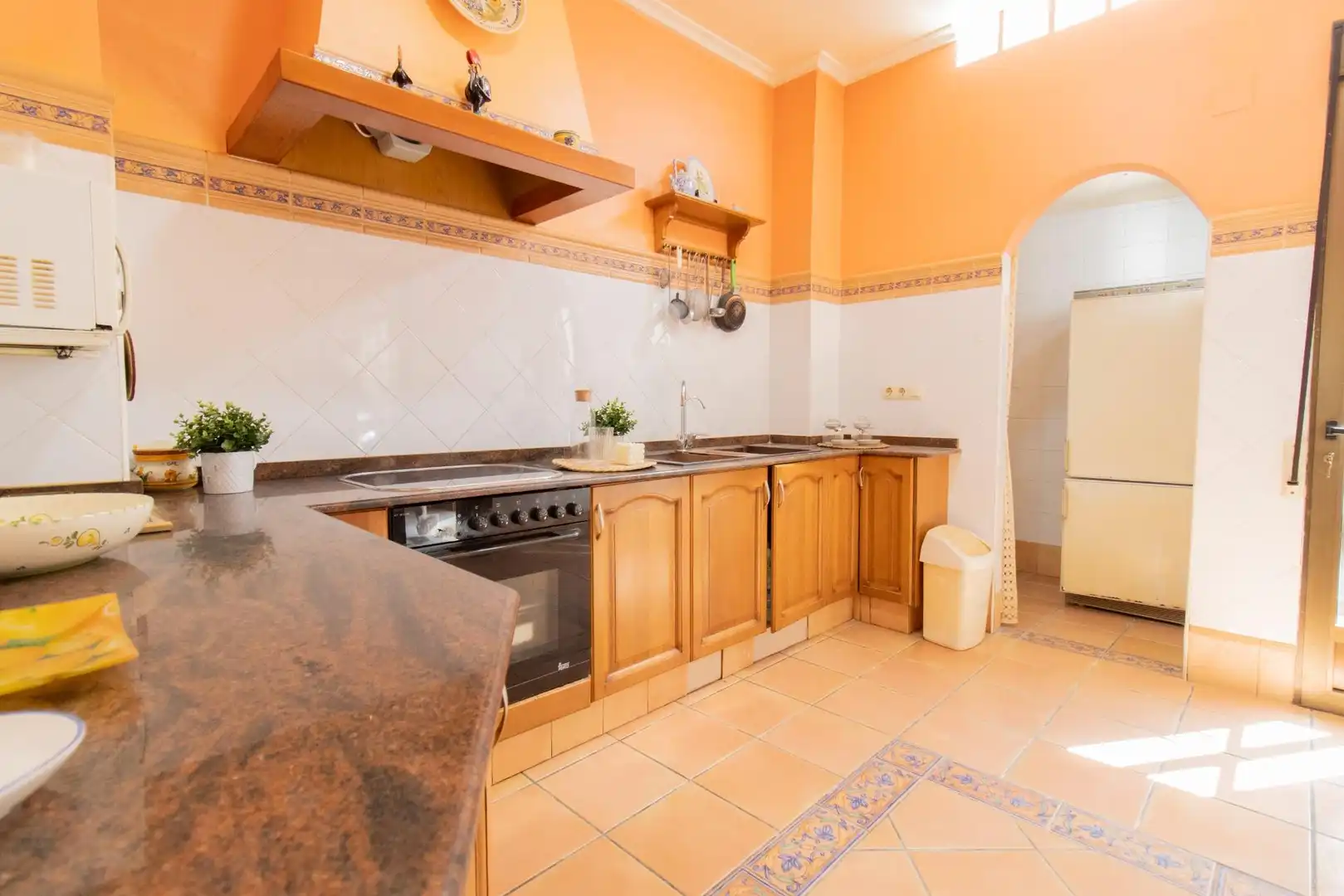 Kitchen of Country homes for sale in Rafelbuñol / Rafelbunyol  with Air Conditioner, Terrace and Furnished