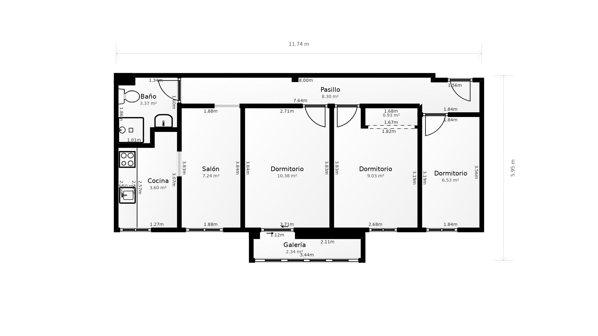 Flat to rent in  Madrid Capital  with Oven and Pets allowed