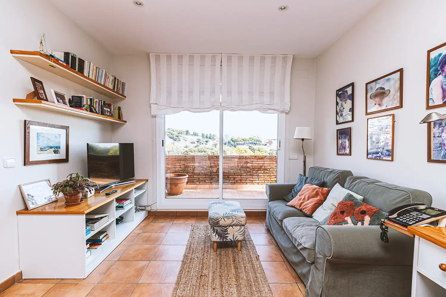 Living room of Houses for sale in Sant Pol de Mar  with Heating, Private garden and Terrace