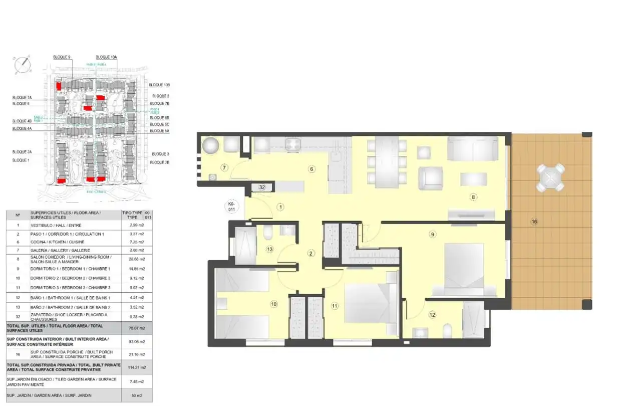 Apartament amb piscina en venda a San Juan de los Terreros, imagen 6