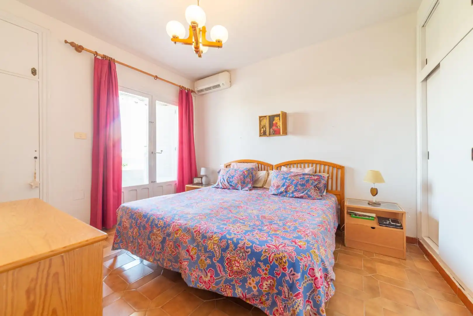 Dormitori de Casa adosada en venda en San Javier amb Aire condicionat, Jardí privat i Moblat