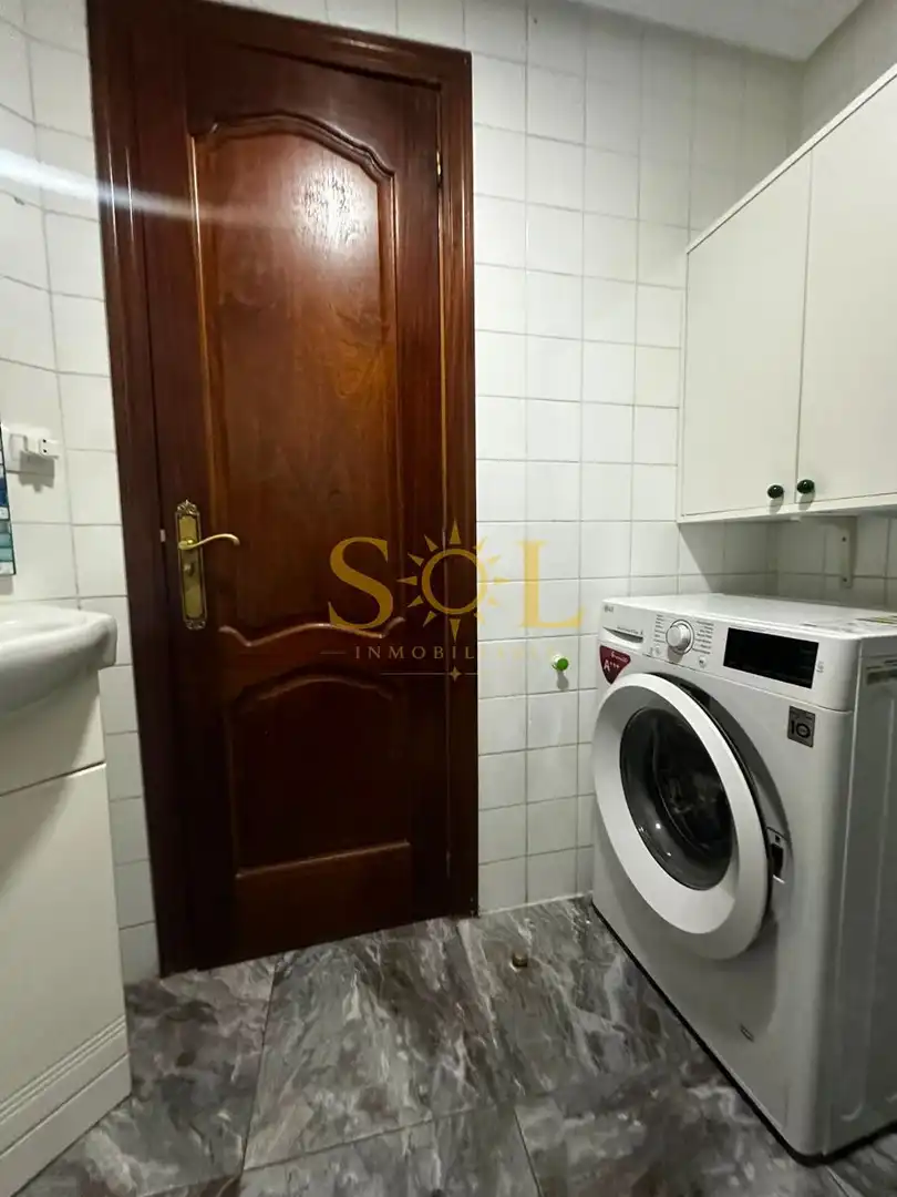 Küche von Wohnung zum Verkauf in León Capital  mit Parkett, Terrasse und Möbliert