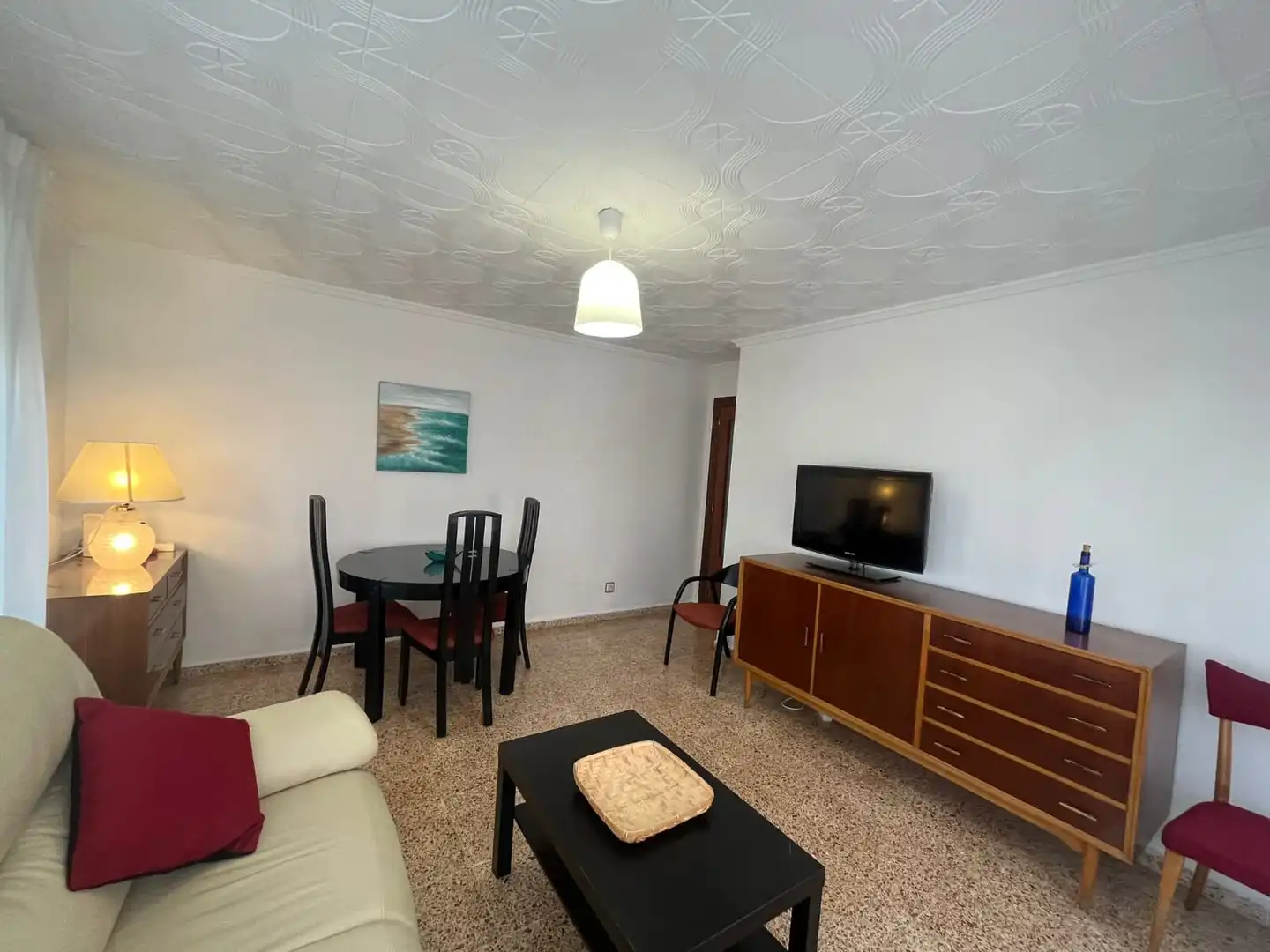 Sala d'estar de Pis en venda en Alicante / Alacant amb Moblat