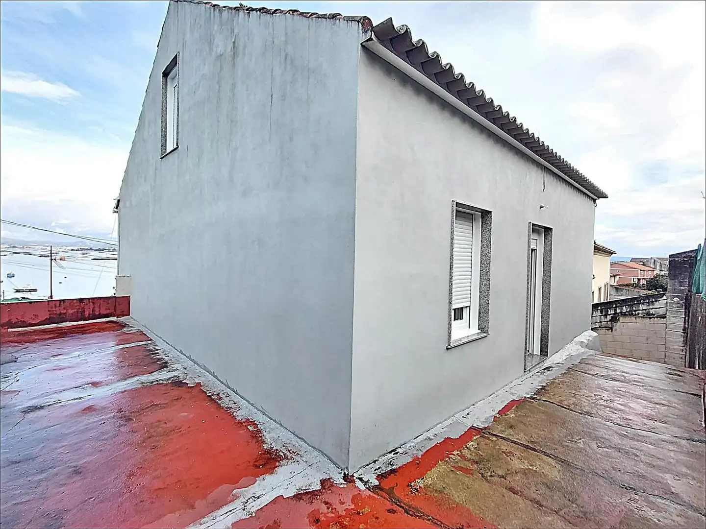 Vista exterior de Casa o chalet en venta en A Illa de Arousa  con Calefacción, Terraza y Trastero
