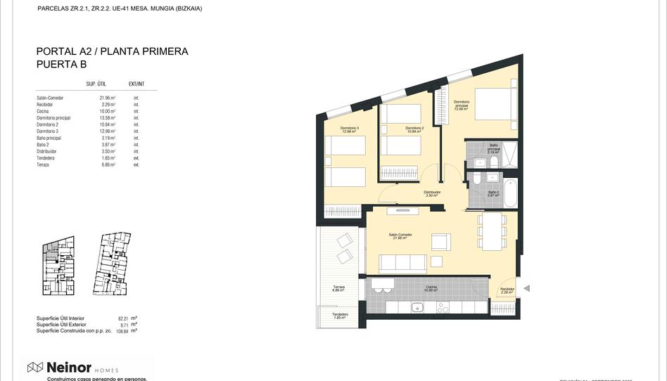 Foto 1 de Pis en venda a   Calle Lauxeta Olerkari, Mungia, Bizkaia