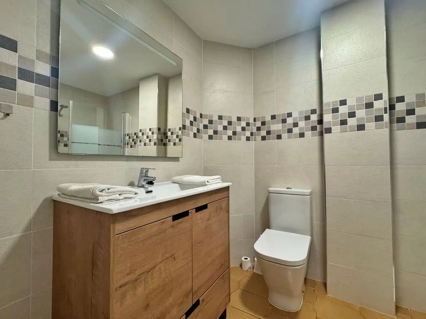 Bany de Apartament de lloguer en Centro ciudad