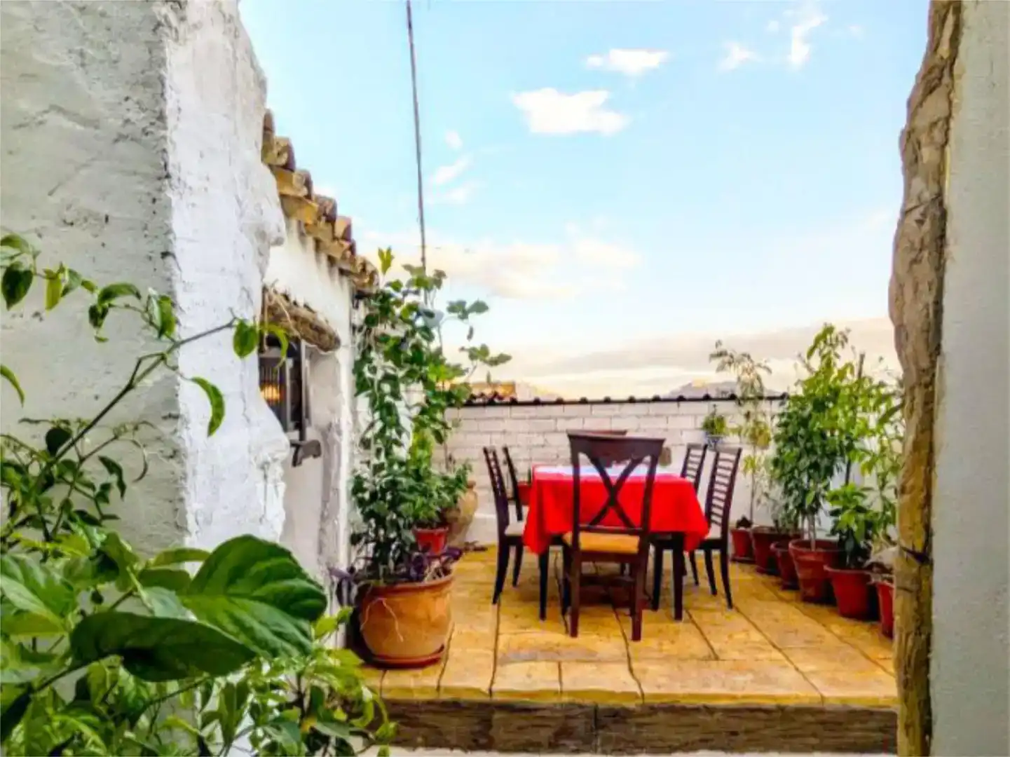 Terrassa de Casa adosada en venda en Peal de Becerro amb Jardí privat, Traster i Moblat