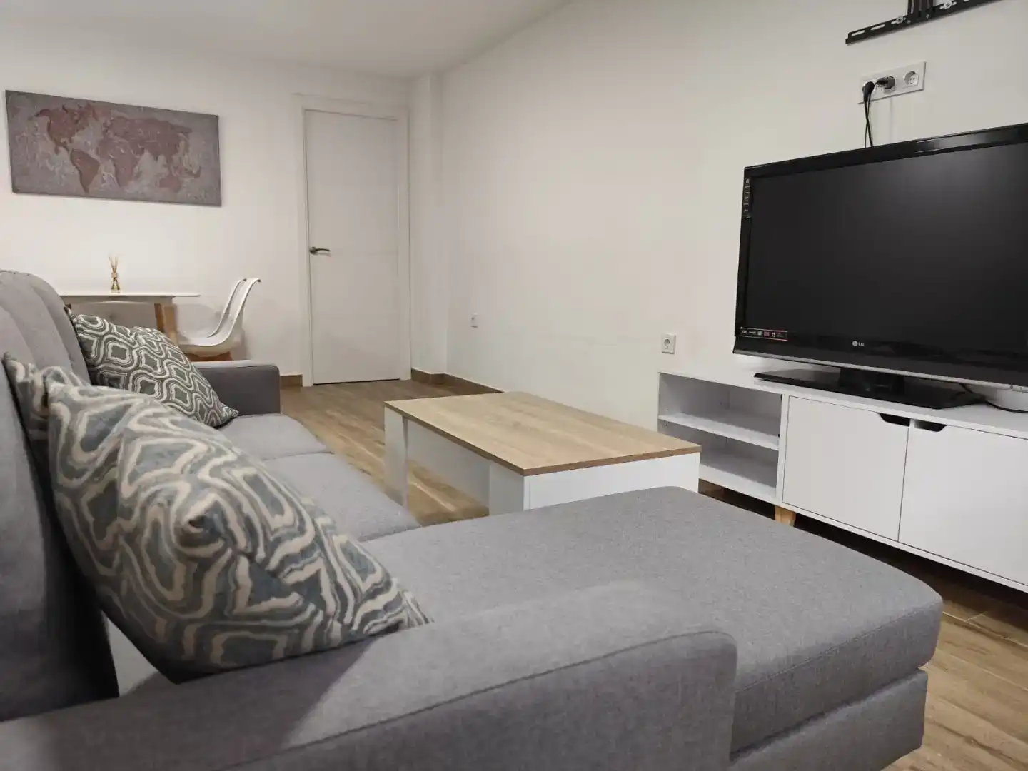Sala d'estar de Apartament de lloguer en Ciudad Aljarafe