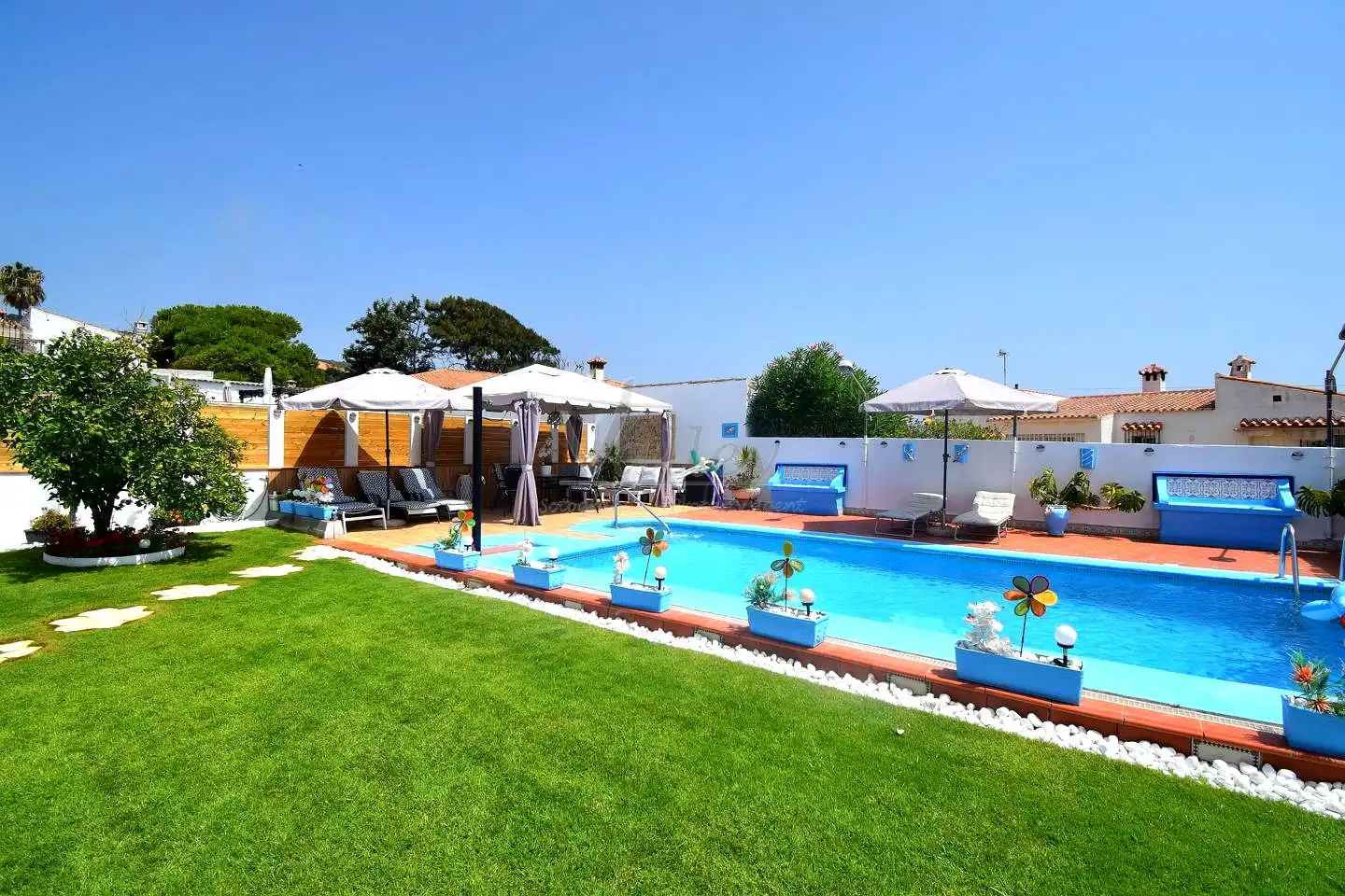 Piscina de Casa o chalet de alquiler en Sotogrande con Jardín privado, Terraza y Trastero