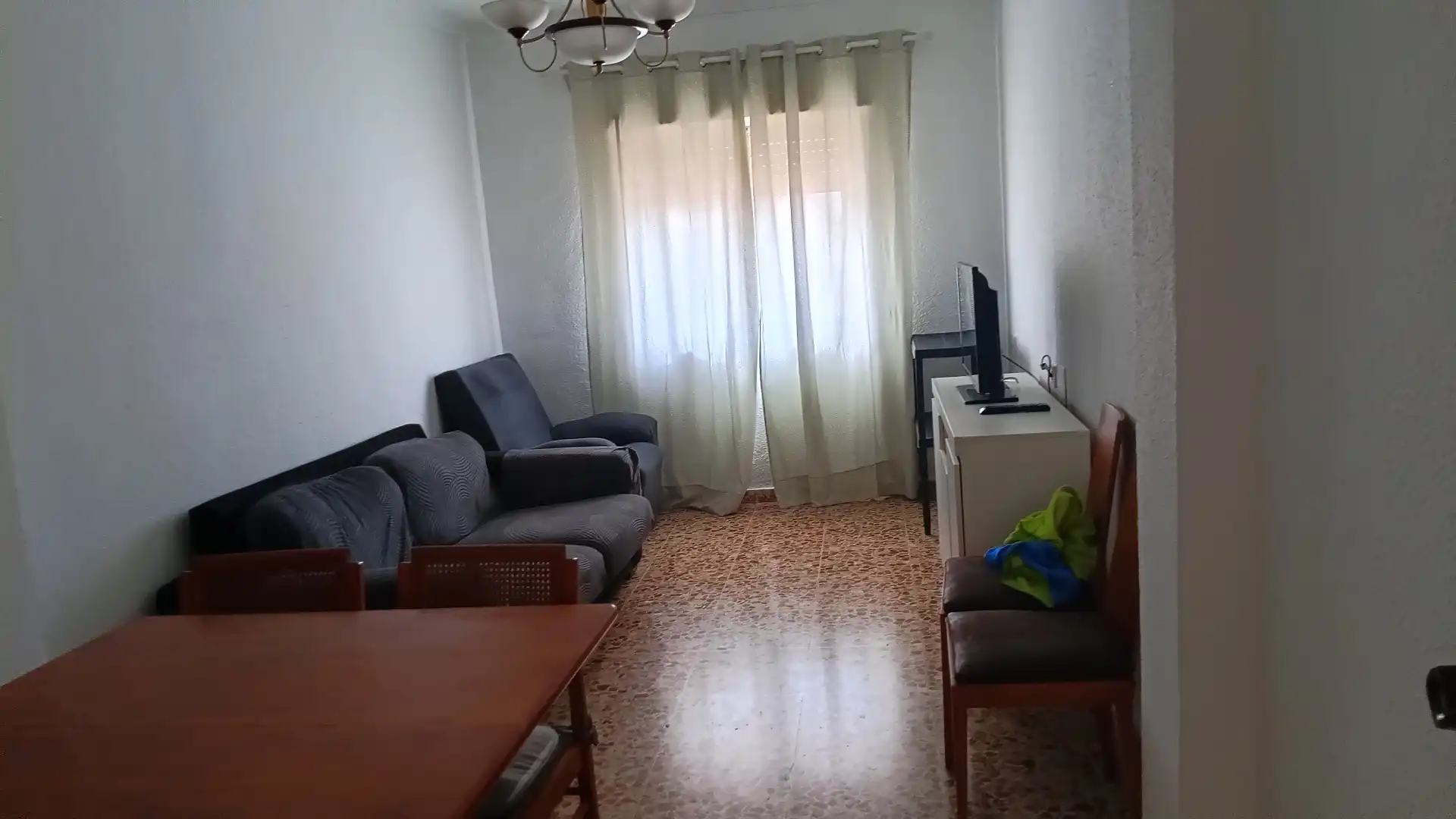 Sala de estar de Piso de alquiler en Cartagena con Amueblado, Horno y Lavadora