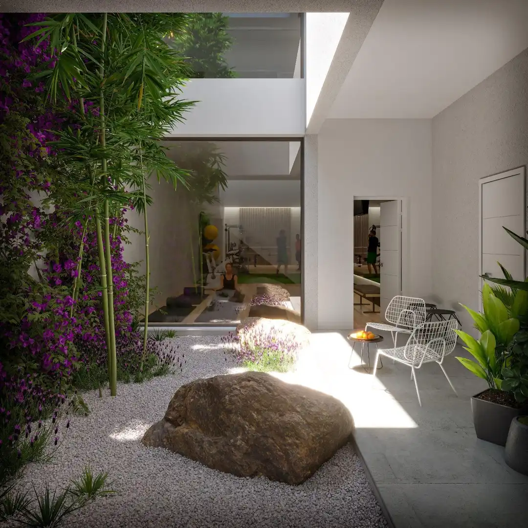Jardín de Piso en venta en Sant Joan d'Alacant con Aire acondicionado, Terraza y Piscina
