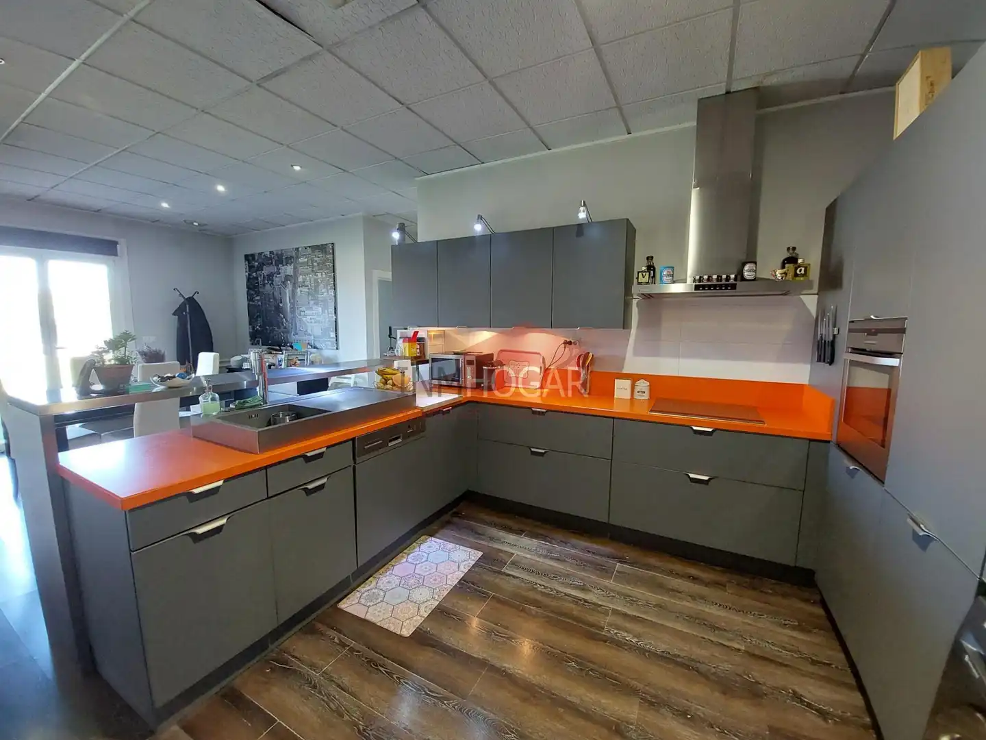 Kitchen of Houses for sale in Sanchidrián  with Private garden, Parquet flooring and Terrace