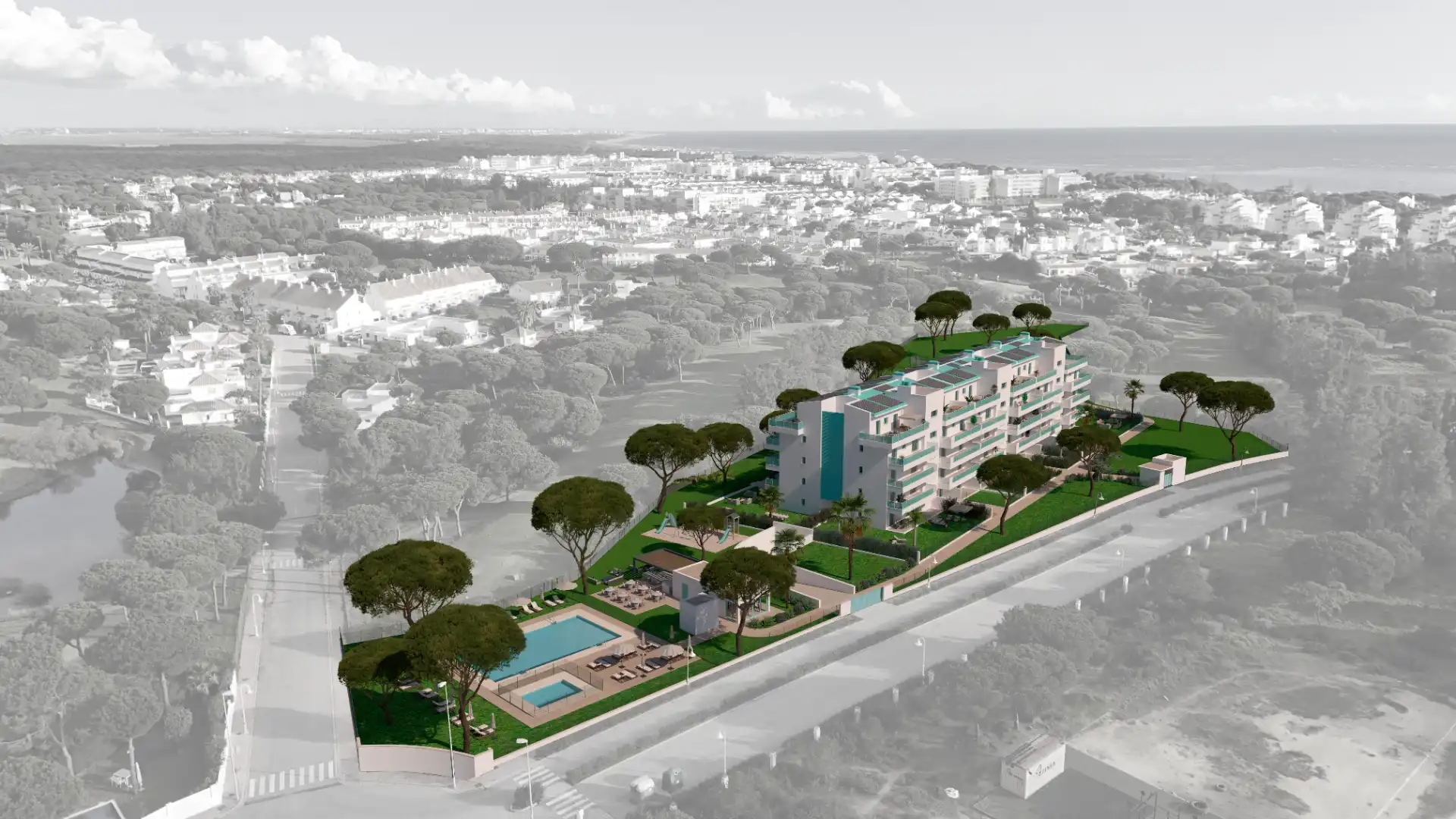 Neubau-Penthouse mit Pool zum Verkauf in Calle Pedro de Alvarado 1, imagen 2
