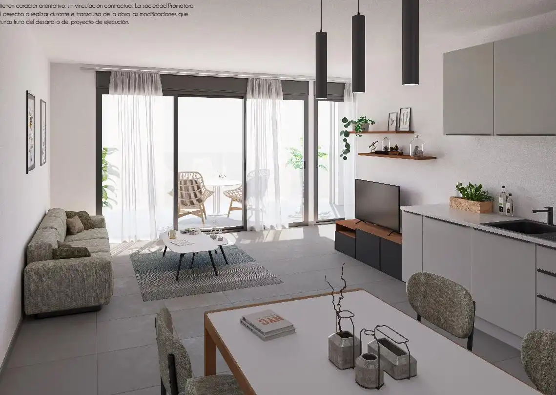 Sala de estar de Ático en venta en Santa Pola con Terraza, Trastero y Piscina