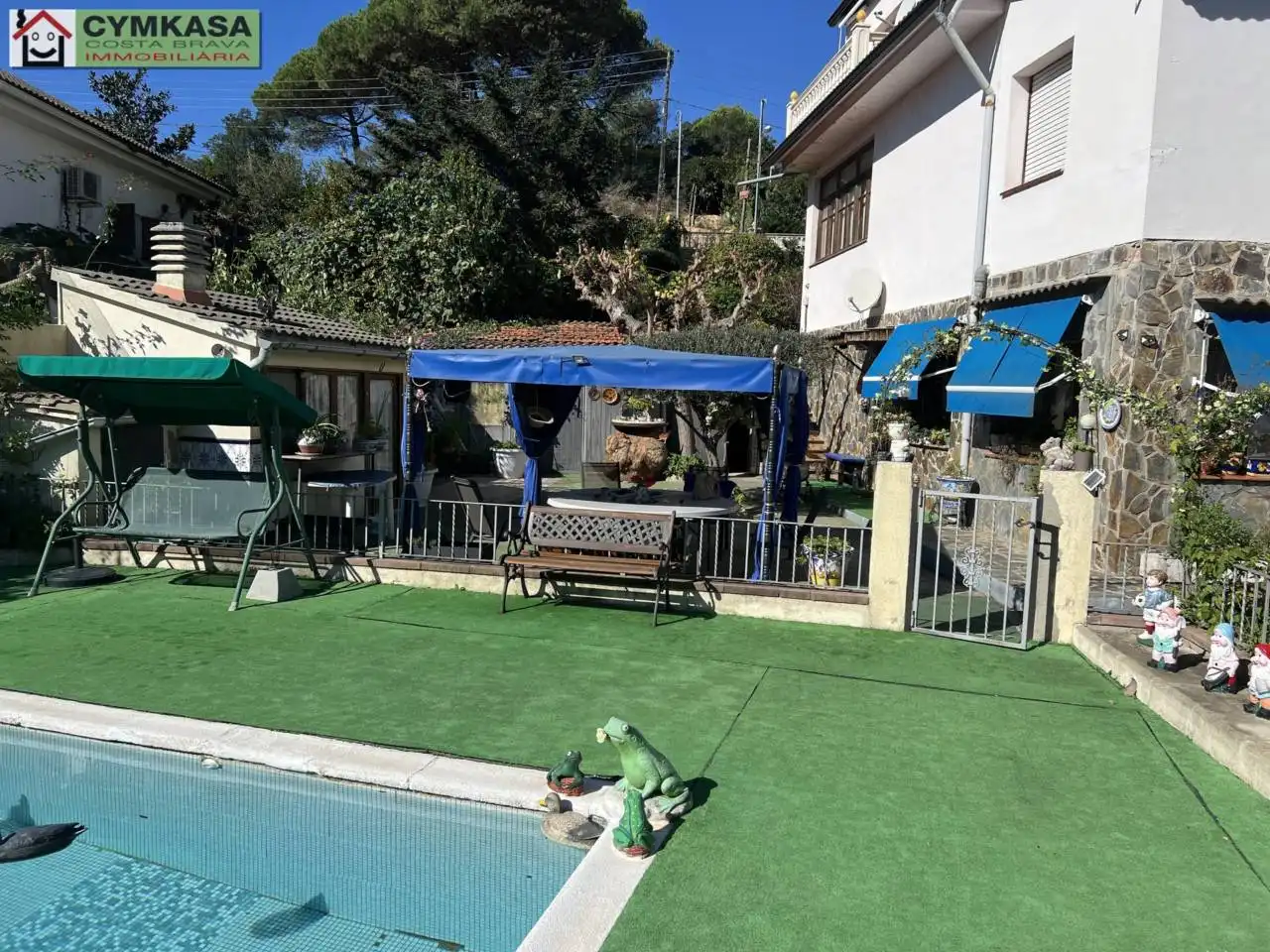 Casa amb piscina en venda a Aiguaviva Parc, imagen 8