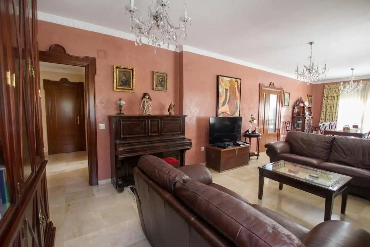Living room of Houses for sale in Jerez de la Frontera  with Air Conditioner and Swimming Pool